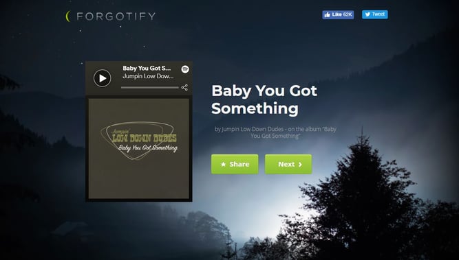 Forgotify