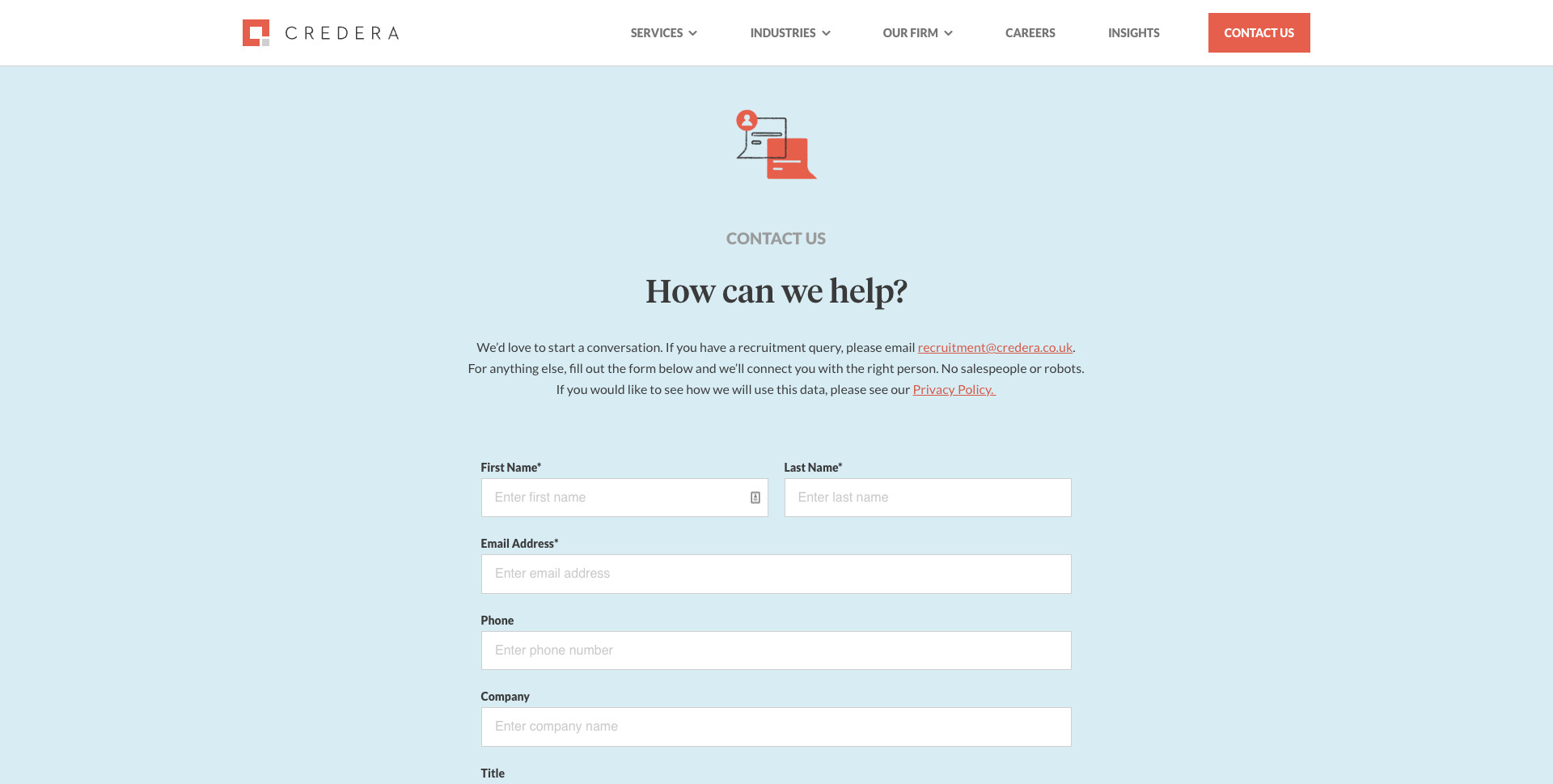 credera contact