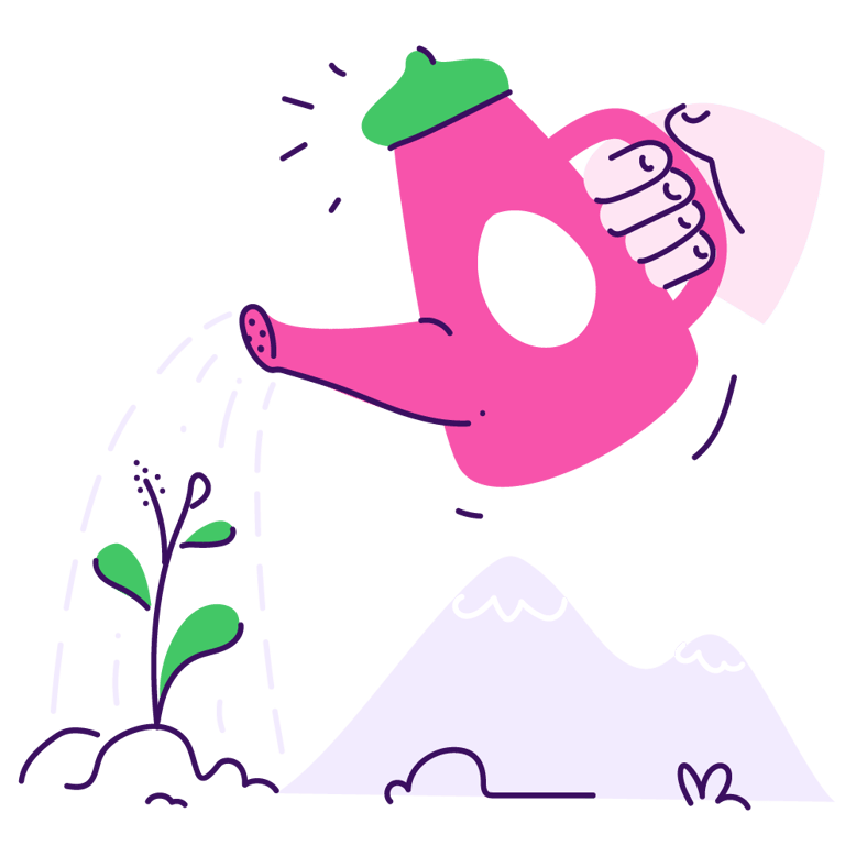 agriculture _ gardening, can, watering, plant, flower, mountain, outdoors, ecology