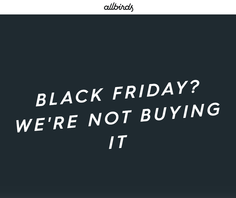 allbirds black friday