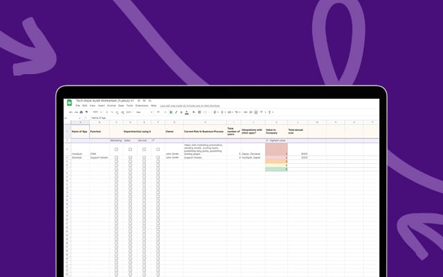 Tech Stack Audit Template